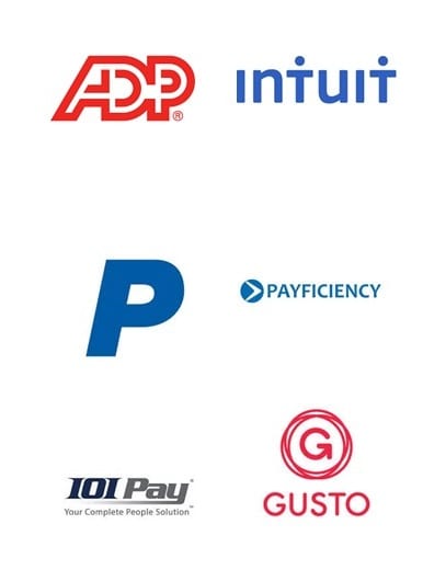 Best Payroll Companies Online - Logos