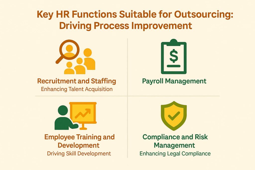 Key HR Functions Suitable for Outsourcing: Driving Process Improvement