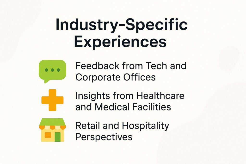 Industry-Specific Experiences
